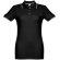 Polo Thc Rome Women slim fit para mujer negro