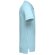 Polo Adam de algodón piqué cardado con cuello canalé Azul claro detalle 37