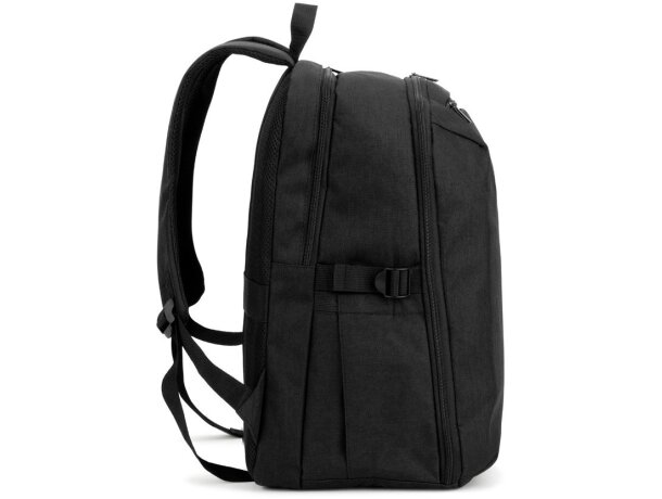 Mochila udine 25l portátil 16 pulgadas poliéster reciclado Negro detalle 5