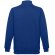 Sudadera Budapest unisex con cremallera y cinturilla canalé Azul royal detalle 15