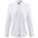 Camisa oxford Prithvi mujer elástica manga larga Blanco