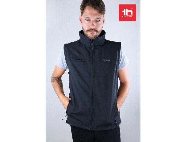 Chaleco Thc Baku de softshell unisex