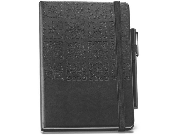 Tiles notebook. bloc de notas tiles negro