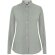 Camisa oxford Prithvi mujer elástica manga larga Verde