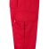 Pantalón multibolsillos bicolor poseidon con reflectantes Rojo/Amarillo detalle 38