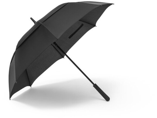 Paraguas Gavin rpet 27.5 pulgadas apertura automática antiviento Negro detalle 5