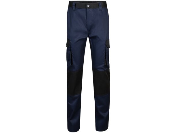 Pantalón sarga multibolsillos bicolor njord slim fit Azul detalle 21