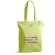 Bolsa algodón poliéster reciclado asas largas 220 g/m2 Hi!dea Verde claro detalle 9