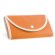 Bolsa plegable Arlon con ribete blanco Naranja detalle 1