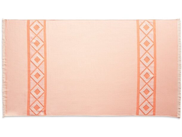 Toalla de baño promocional algodón Hi!dea Malek Naranja detalle 6