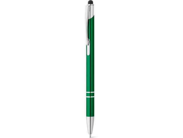 Bolígrafo de aluminio GALBA. Verde detalle 6