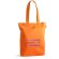 Bolsa algodón poliéster reciclado asas largas 220 g/m2 Hi!dea Naranja detalle 6