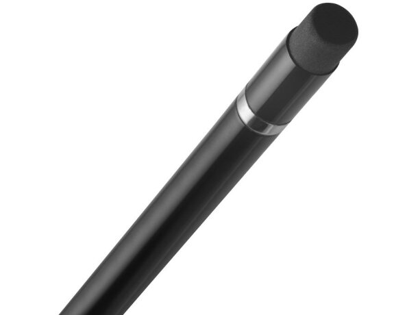 Bolígrafo limitless sin tinta de aluminio reciclado Negro detalle 6