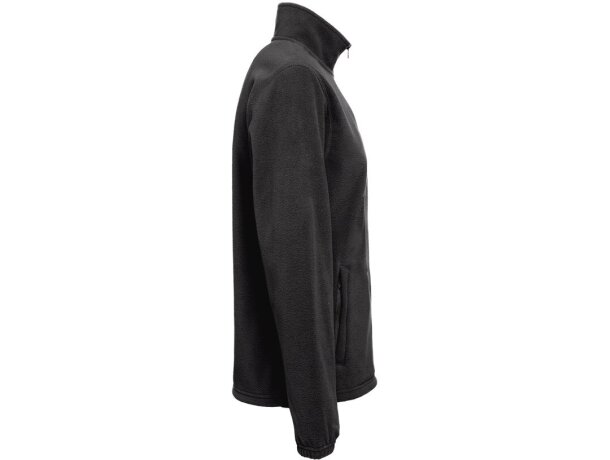 Chaqueta polar Gama Women con cremallera y bolsillos Negro detalle 16