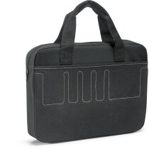 Maletín multiusos con banda superior de color personalizado negro Maletín multiusos con banda superior de color personalizado negro