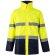 Parka bicolor themis large alta visibilidad