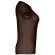 Camisetas manga corta corte entallado de algodón 150 g/m2 Thc Sofia Castaño oscuro detalle 47