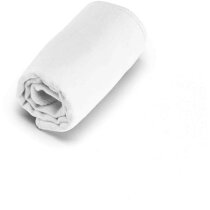 Toalla de microfibra en funda 40x80 cm blanca barata