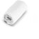 Toalla de microfibra en funda 40x80 cm blanca barata