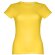 Camisetas manga corta corte entallado de algodón 150 g/m2 Thc Sofia Amarillo detalle 71