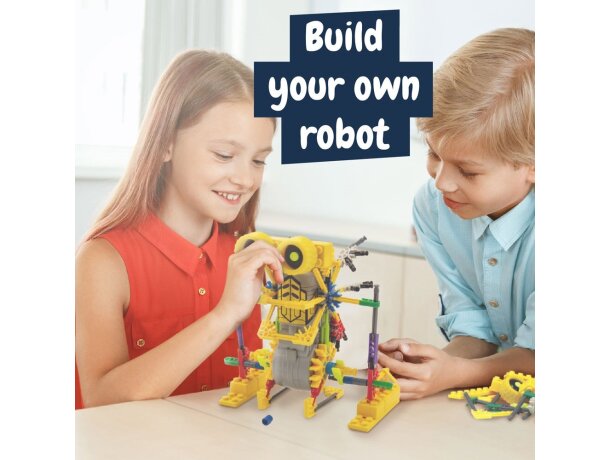 Robot educativo Betabot con rompecabezas de ensamblaje 100 piezas Multicolor detalle 5