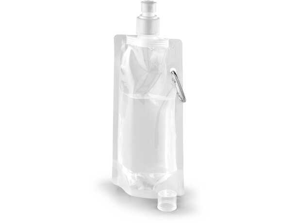 Botella Kwill plegable 460 mL para deportistas personalizada rosa