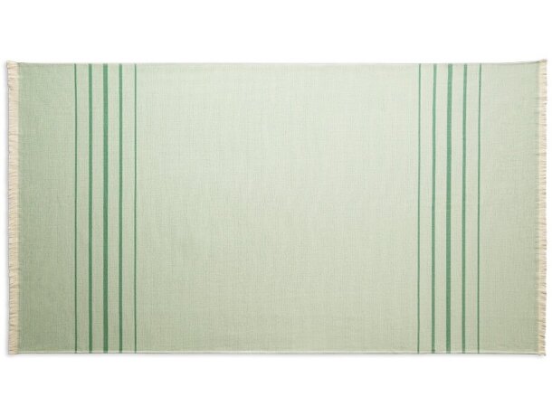 Toalla de playa personalizada algodón reciclado 100 x 180 cm Hi!dea Caplan Verde detalle 8