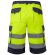 Bermudas polar bicolor de alta visibilidad Hades Amarillo detalle 8