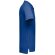 Polo Adam de algodón piqué cardado con cuello canalé Azul royal detalle 58