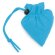 Bolsa sencilla plegable poliéster 190t azul claro