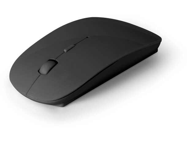 Ratón merchandising Inalámbrico moderno negro