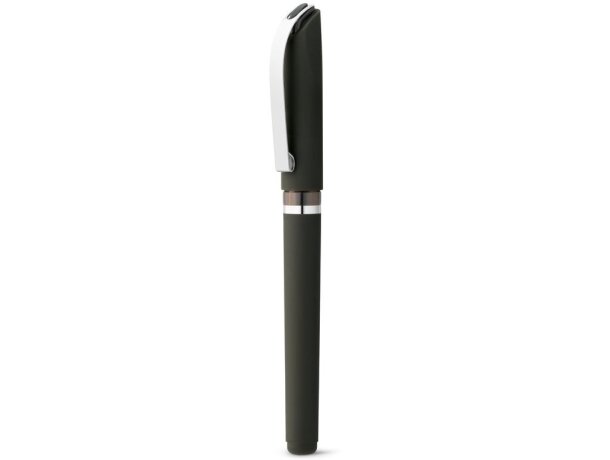 Bolígrafo  de plástico con clip de metal bolt Negro detalle 6