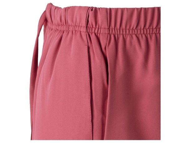Pantalon freyr microfibra repelente a líquidos unisex sanitario Rosa pastel detalle 23