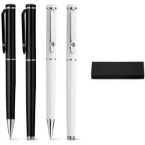 Caliope set. juego de roller y bolígrafo de metal