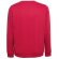 Sudadera unisex Colombo de algodón y poliéster, 240 g/m² Rojo detalle 25