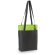 Bolsa Harrod bicolor non woven 105 gr / m2 verde claro