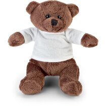 Peluche De Osito Personalizado Marron