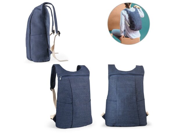 Mochila casual Denim Bpack de denim detalle 1