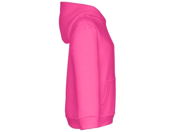 Sudadera Phoenix Kids con capucha para niños, algodón y poliéster Rosa detalle 29
