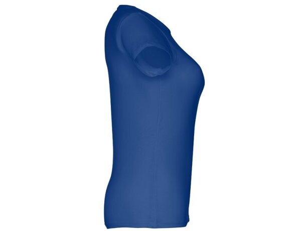 Camisetas manga corta corte entallado de algodón 150 g/m2 Thc Sofia Azul royal detalle 59