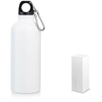 Botella térmica deportiva aluminio con mosquetón