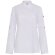 Chaqueta cocina mujer Thoth algodón y poliéster reciclado Blanco
