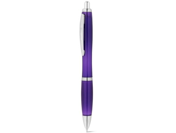 Boli original para publicidad clip metálico metal tinta azul Hi!dea Swing Rpet Morado detalle 4