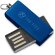 Pen drive usb Simon 8gb en aluminio y acero inoxidable compacto Azul royal detalle 1