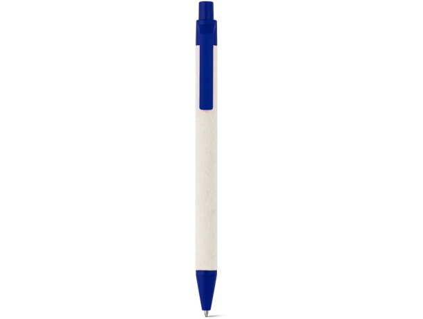 Bolígrafo Milink de papel 100% reciclado con tinta líquida azul Azul detalle 9