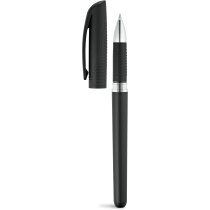Bolígrafo roller ligero con tinta gel personalizado negro Bolígrafo roller ligero con tinta gel personalizado negro