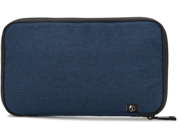 Bolsa organizadora Newcastle de poliéster reciclado 600D Azul detalle 4