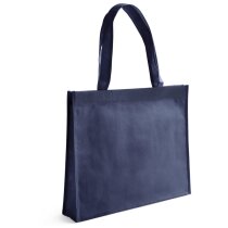 Bolsa amplia para la compra azul