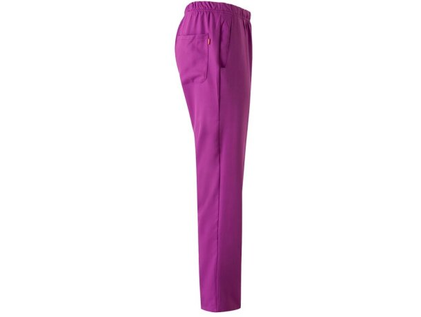 Pantalon freyr microfibra repelente a líquidos unisex sanitario Rosa oscuro detalle 35