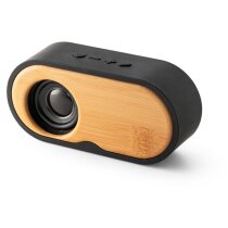 Altavoz bluetooth promocional Tilly ABS bambú